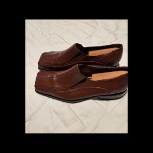 Men's Brown Leather Loafers